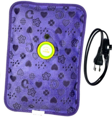 

CRETO Electrothermal and Electric Hot Gel Heating Bag Velvet Pocket electric 1 L Hot Water Bag(Multicolor)