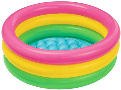 

RGB GROUP Intex Inflatable Water Tub Pool For Kids (Multicolor) Inflatable Pool(Multicolor)