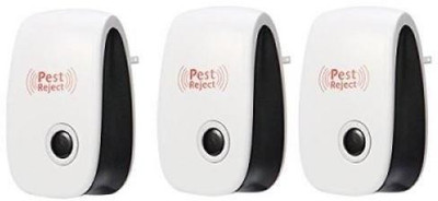 

SBRMART 3pcs Ultrasonic Plug in Pest Repeller Night Light Mouse Mice Rat Spider Insects