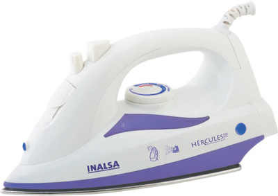 

Inalsa Hercules Steam Iron(White, Purple), Purple;white