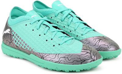 

Puma Boys & Girls Lace Football Shoes(Green, Black