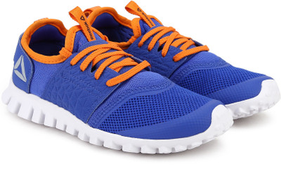 

REEBOK Boys Lace Running Shoes(Blue, Acid blue/nacho