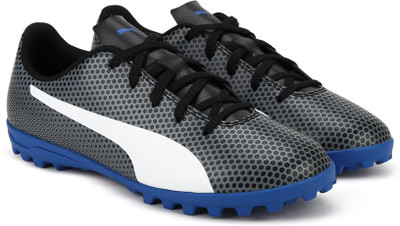 

Puma Boys & Girls Lace Football Shoes(Black, Royal blue