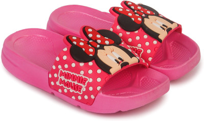 

Feet Essentials Girls Slip On Slipper Flip Flop(Pink