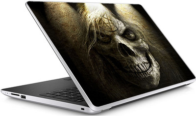 

GADGETS WRAP Universal the printed skull Skin For 15.6 Inch Laptop (15x10 inch) Vinyl Laptop Decal 15.6