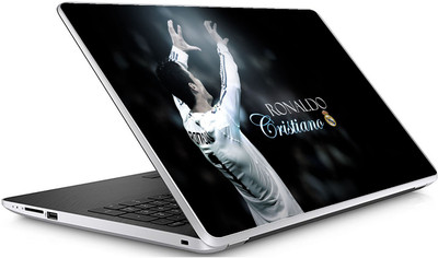 GADGETS WRAP Universal SD Cristiano Ronaldo 5 1 Skin For 15.6 Inch Laptop (15x10 inch) Vinyl Laptop Decal 15.6