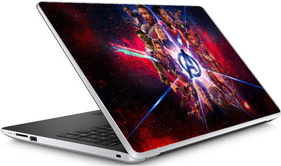 GADGETS WRAP Universal avengers infinity war in spce Skin For 15.6 Inch Laptop (15x10 inch) Vinyl Laptop Decal 15.6