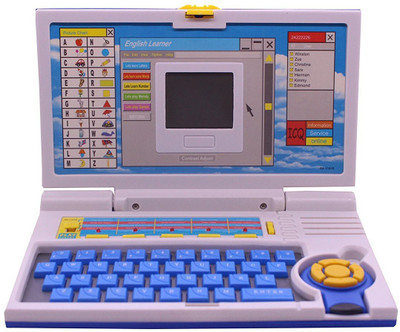 

toyuniverse English Learner Educational Notebook / Laptop with Mouse Control(Multicolor)