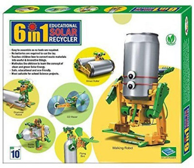 

ICE TREE 6-in-1 Super Solar Recycler Kit for Kids(Multicolor)