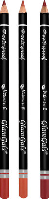 

GlamGals Lip Liners Pack of 3(Multi)