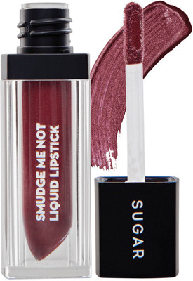 

Sugar Smudge me not liquid lipstick with Beauty Blender(36 Pink Clink)