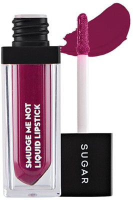 

Sugar Smudge me not liquid lipstick with Beauty Blender(08 Wine and Shine)