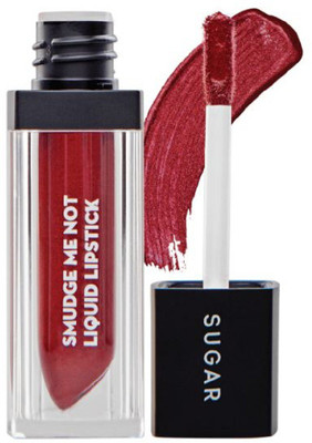 

Sugar Smudge me not liquid lipstick with Beauty Blender(31 Carmine Shine)