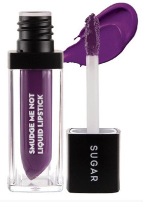 

Sugar Smudge me not liquid lipstick with Beauty Blender(24 Vivid Orchid)
