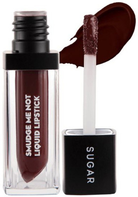 

Sugar Smudge me not liquid lipstick with Beauty Blender(21 Aubergine Queen)