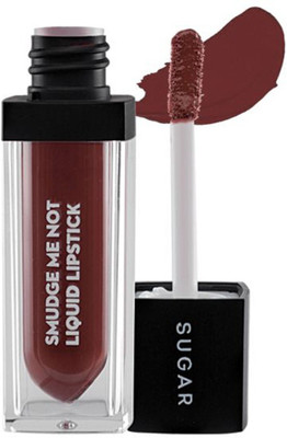 

Sugar Smudge me not liquid lipstick with Beauty Blender(14 Teak Mystique)