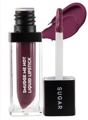 

Sugar Smudge me not liquid lipstick with Beauty Blender(23 Merry Berry)