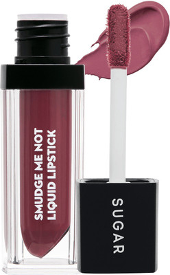 Sugar Smudge me not liquid lipstick with Beauty Blender(38 Dose of Rose)