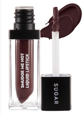 

Sugar Smudge me not liquid lipstick with Beauty Blender(27 Brown Crown)