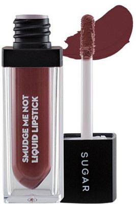 

Sugar Smudge me not liquid lipstick with Beauty Blender(16 Bare Flair)