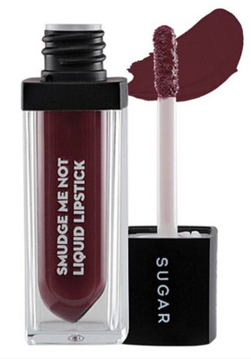 

Sugar Smudge me not liquid lipstick with Beauty Blender(17 Fiery Berry)