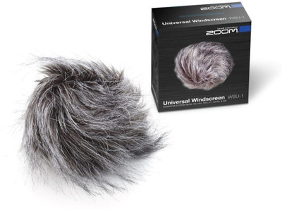 

Zoom WSU-1 Universal Windscreen for Handy Recorders & iOS microphones Windscreen(Grey)
