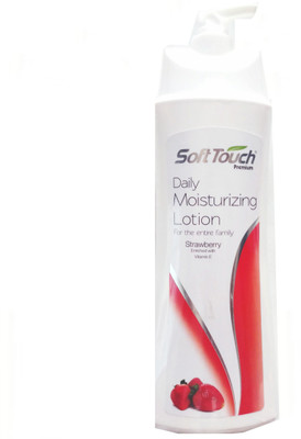 

Soft Touch Daily Moisturizing Lotion-Strawberry Enriched With Vitamin E.(500 ml)