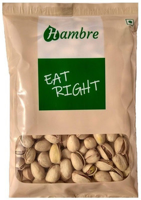 

Hambre Pistachios, Pista Roasted Salted 300g Pistachios(300 g, Pouch)