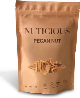 

FITJARS Pecan Nut Raw-450Gm Pecans(450 g, Pouch)