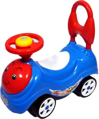 

Royal Collections 4 Wheel Sunny Rider Toddler & Push Along Small Magic Car With Horn For Kids (Multicolor)(Multicolor)