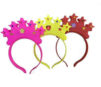 

SYGA StarCrownHairBand_3 Party Glow Ornament(Pack of 3)