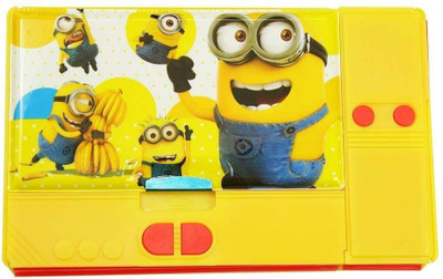 

kajal toys NA MINIONS Art Plastic Pencil Box(Set of 1, Yellow)