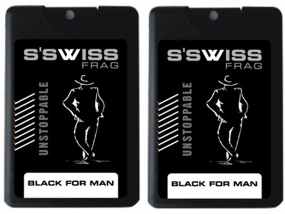 

S'SWISS BLACK FOR MAN COMBO POCKET PERFUME Perfume - 40 ml(For Men & Women)