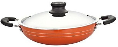

Greenchef Kadhai 26 cm(Aluminium, Non-stick), Red