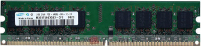 

Samsung DDR2 DDR2 2 GB (Single Channel) PC DDR2 (DDR2-2GB)