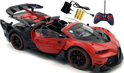 

August style Remote control Rechargeable car with opening Doors for kids(Red)