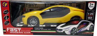 

Royal Collections BMW I8 3D Lightning Fast Modern Car (Yellow)(Multicolor)