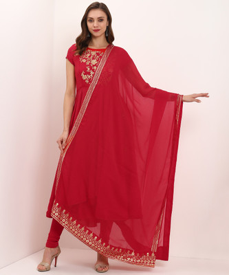 biba-embroidered-kurta-churidar-dupatta-set