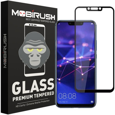 MOBIRUSH Edge To Edge Tempered Glass for Huawei Honor 8C(Pack of 1)