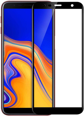 CASEJUNCTION Edge To Edge Tempered Glass for SAMSUNG GALAXY J4 PLUS(Pack of 1)