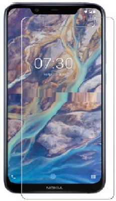 Bodoma Tempered Glass Guard for Nokia 8.1(Pack of 1)