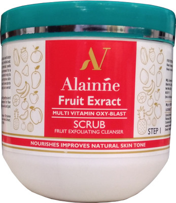 

Alainne Fruit Extract Multi Vitamin Scrub 500g Scrub(500 g)