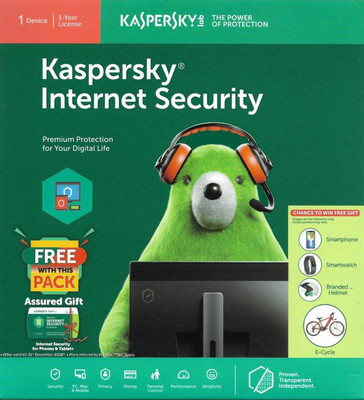 KASPERSKY Internet Security 1.0 User 1 Year(Voucher)