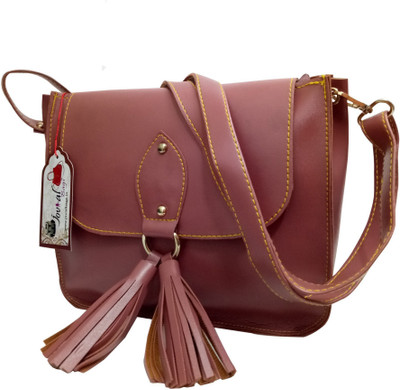 

Jovial Women Evening/Party, Formal, Casual Brown PU Shoulder Bag