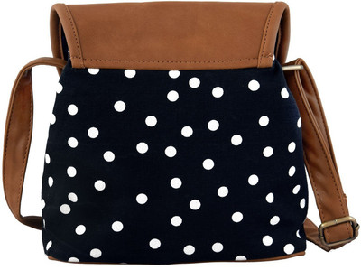 

Beau Design Women Casual Blue PU Sling Bag