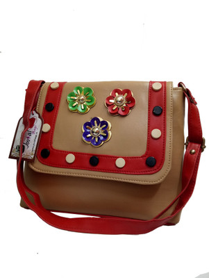 

Jovial Women Evening/Party, Casual, Formal Multicolor PU Shoulder Bag