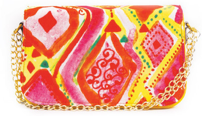

CRAFTHUES Women Casual Multicolor Cotton Sling Bag
