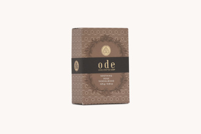 

Ode Soothing Rose Sandalwood handcrafted natural bath soap 125G(0.125 g)
