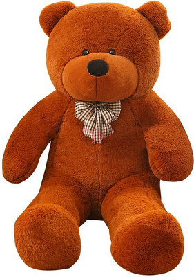 

ToyHub 4 Feet Super Stuffed Spongy Hugable Cute Teddy Bear - 122 cm(Brown)
