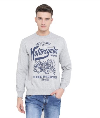 Austin Wood Full Sleeve Solid Men Sweatshirt